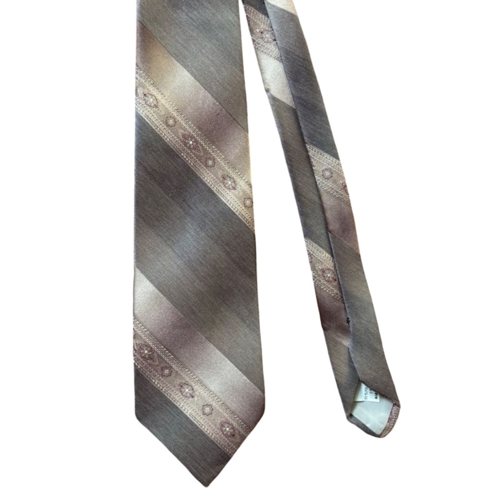 Vintage Western Print Retro Tie
